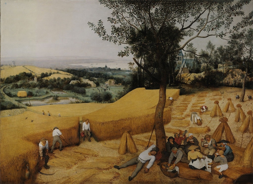 The Harvesters by Pieter Bruegel the Elder in the Metropolitan Museum of Art