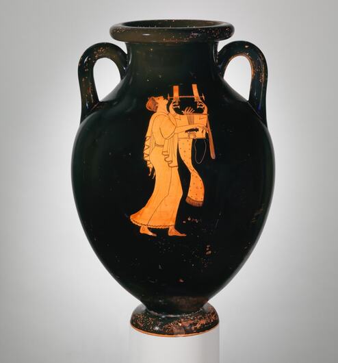 Terracotta Amphora - Type C - by the Berlin Painter in the Metropolitan Museum of Art