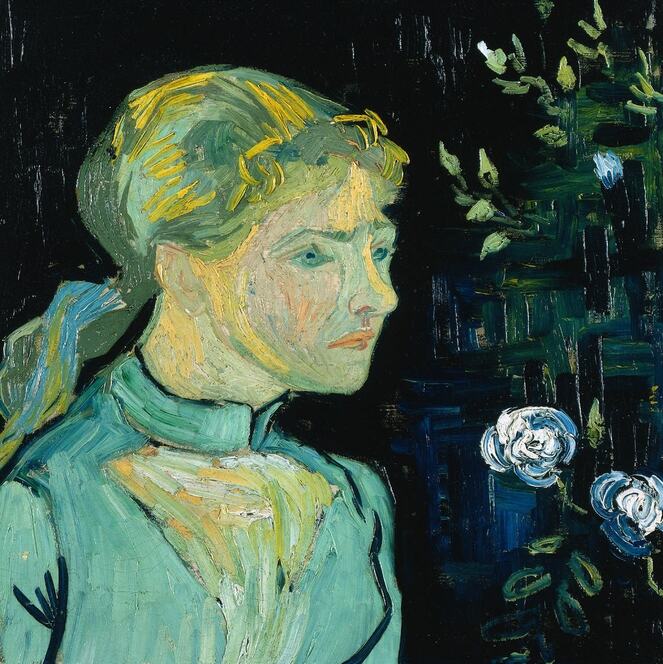 Adeline Ravoux by Vincent van Gogh in the Cleveland Museum of Art