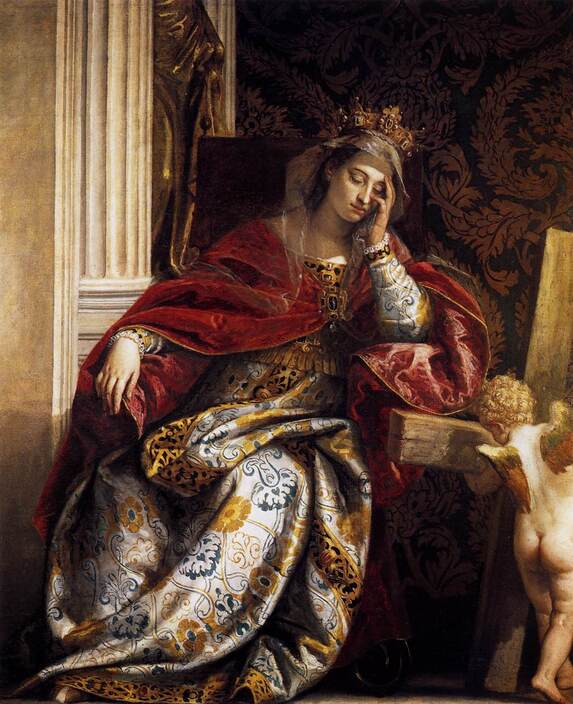 The Vision of Saint Helena by Paolo Veronese in the Vatican Museums in Rome
