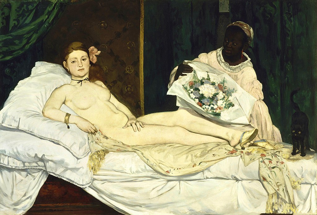 Olympia (1863) by Édouard Manet