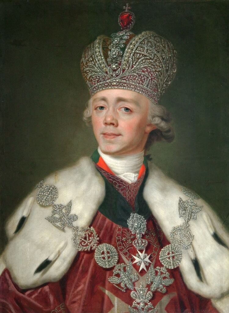 Emperor Paul I of Russia (1800) by Borovikovsky