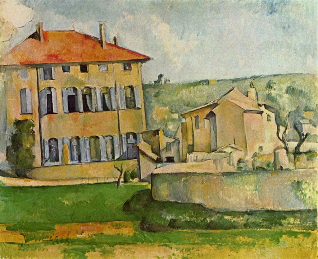 House in Aix (c. 1885-1887) by Paul Cézanne
