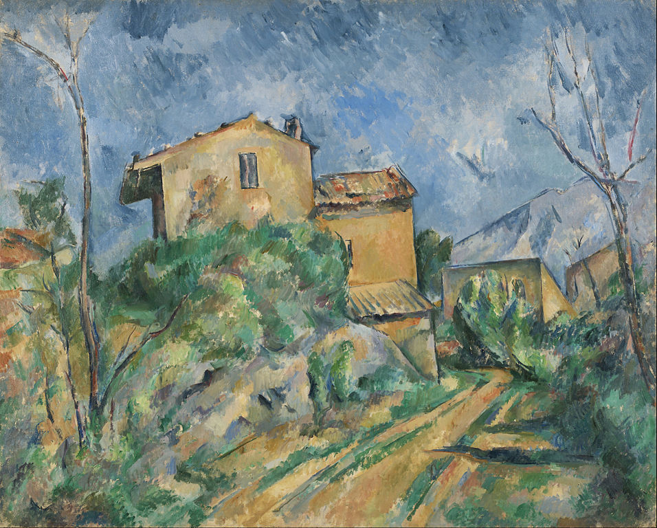 Maison Maria with a View of Château Noir (c. 1895) by Paul Cézanne