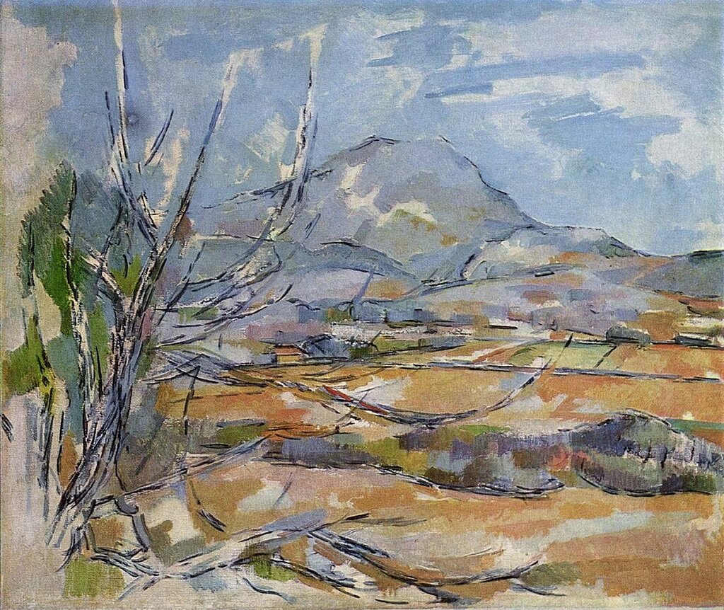 Mont Sainte-Victoire (1885-1887) by Paul Cézanne