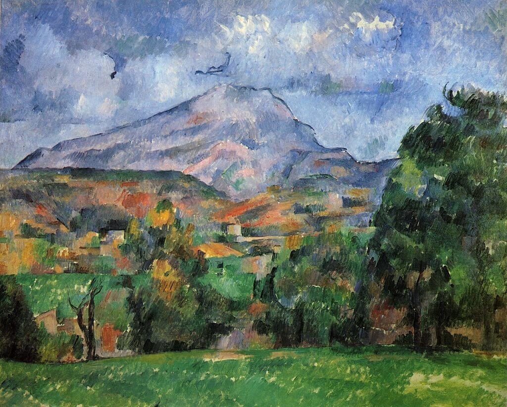 Mont Sainte-Victoire (1888-1890) by Paul Cézanne