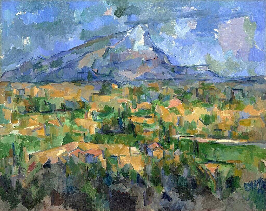 Mont Sainte-Victoire (1904) by Paul Cézanne