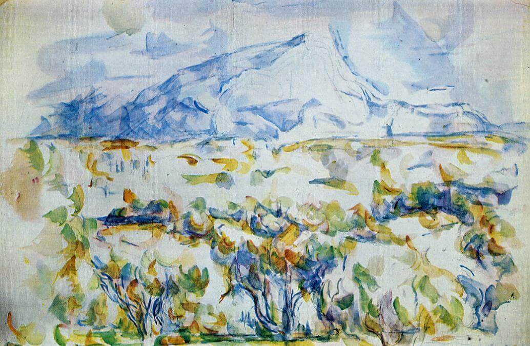 Mont Sainte-Victoire (c. 1903) by Paul Cézanne