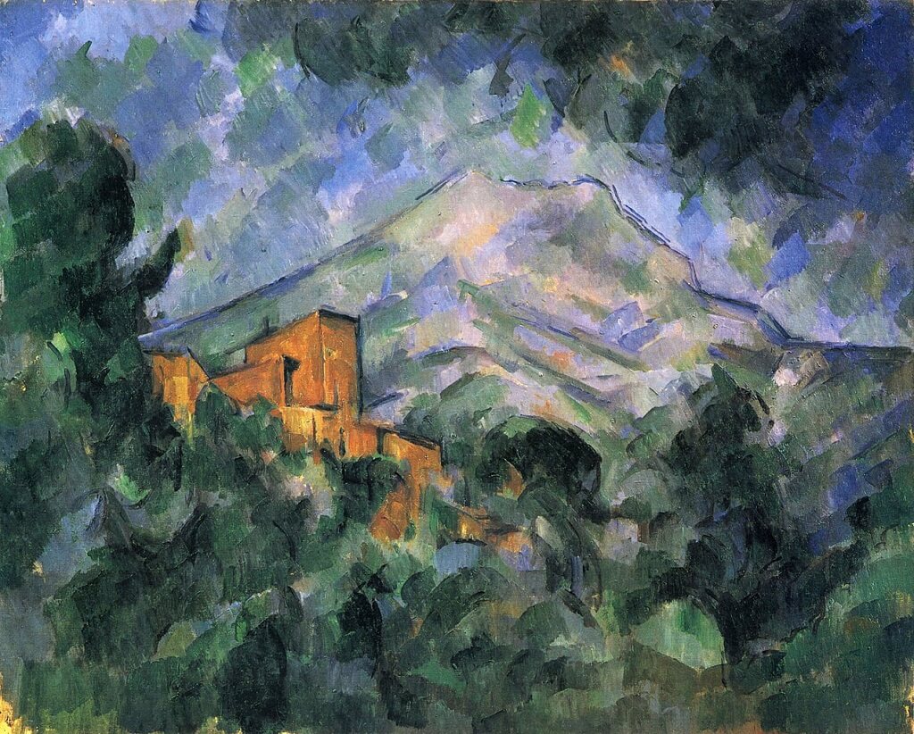 Mount Sainte-Victoire and Château Noir (1904-1906) by Paul Cézanne