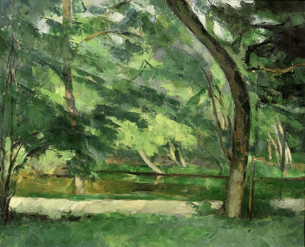 The Etang des Soeurs, Osny, near Pontoise (c. 1875) by Paul Cezanne