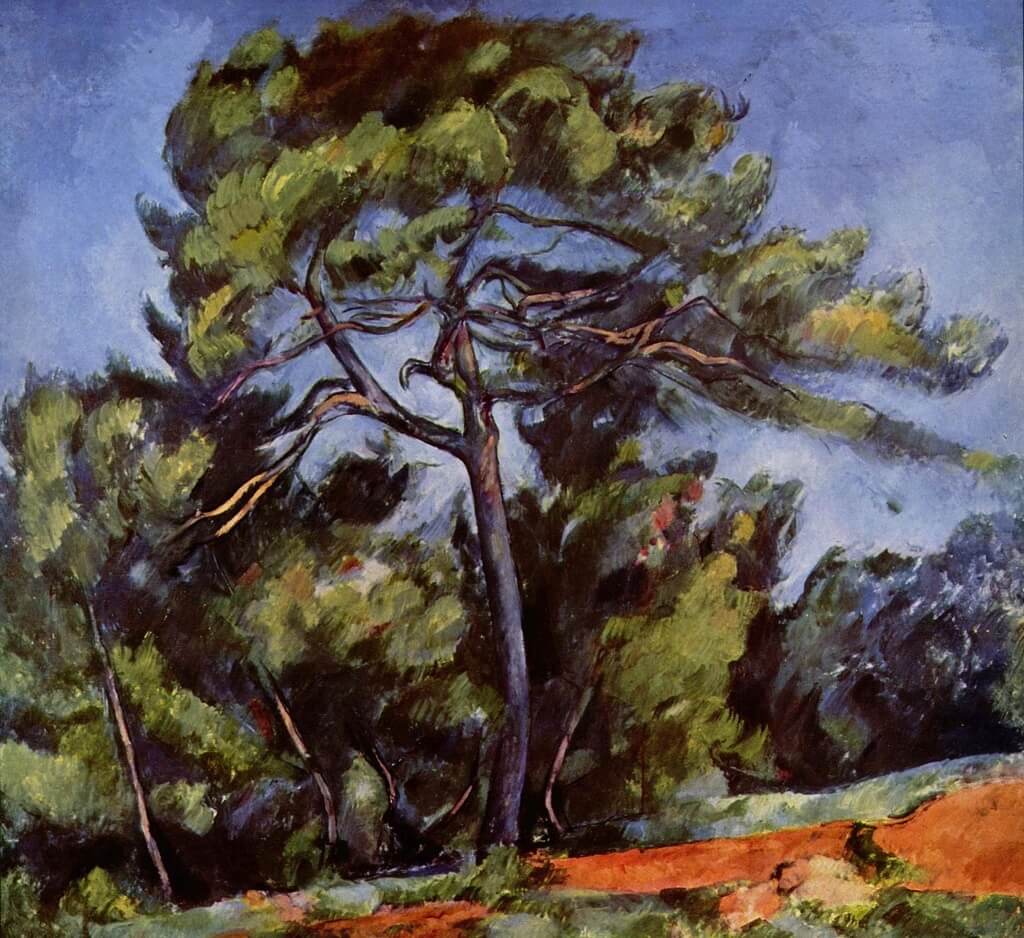 The Great Pine (c. 1890-1896) by Paul Cézanne