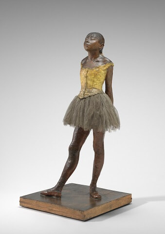 The Little Fourteen-Year Old Dancer by Edgar Degas in the National Gallery of Art in Washington, DC