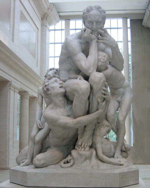 Ugolino and His Sons by Jean-Baptiste Carpeaux in the Metropolitan Museum of Art in New York