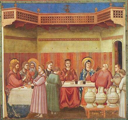Marriage at Cana by Giotto