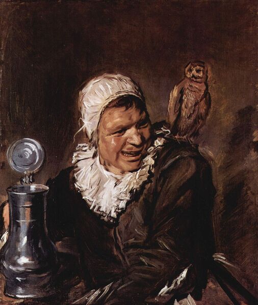 Malle Babbe by Frans Hals in the Gemaldegalerie in Berlin