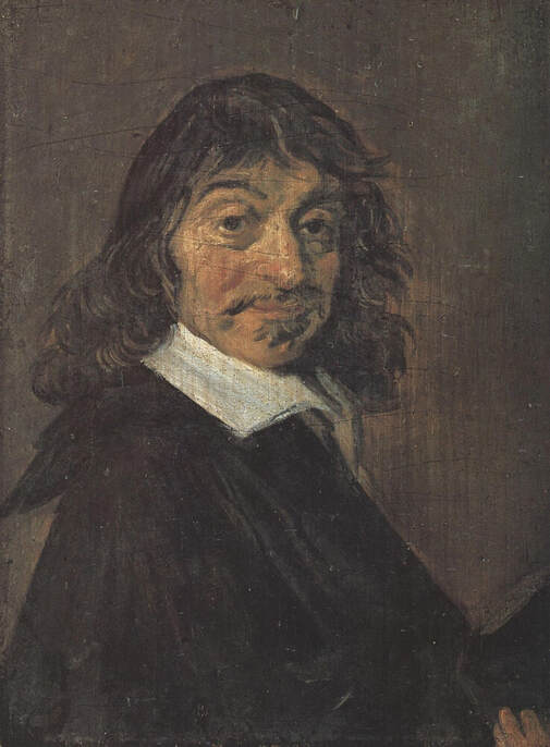 Portrait of René Descartes by Frans Hals in the Statens Museum for Kunst in Copenhagen