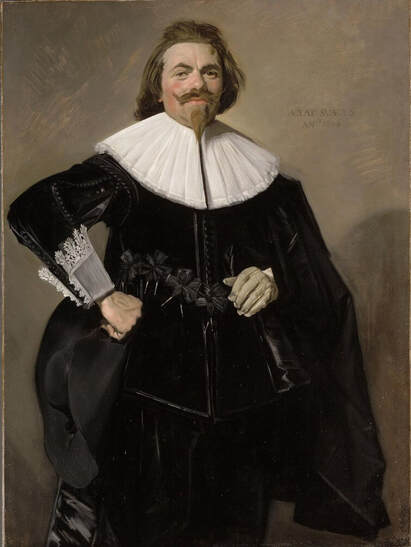 Portrait of Tieleman Roostermans by Frans Hals in the Cleveland Museum of Art