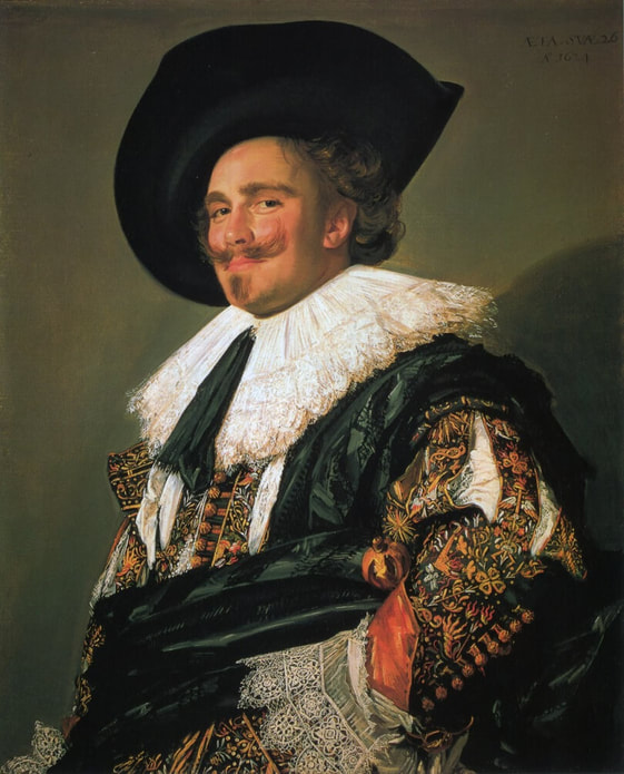 The Laughing Cavalier by Frans Hals in the Wallace Collection in London