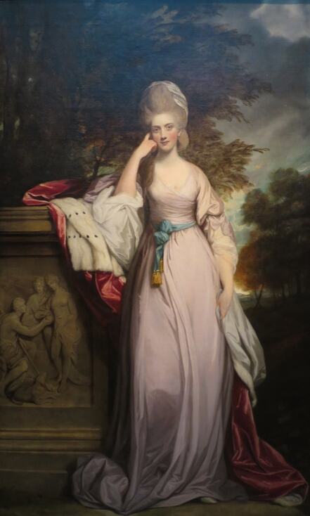 Anne, Viscountess Townshend by Joshua Reynolds in the Legion of Honor Museum in San Francisco