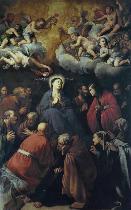 Death of the Virgin by Carlo Saraceni