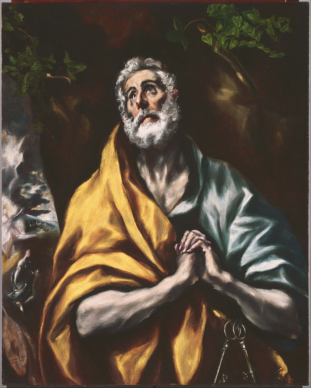 The Repentant Saint Peter by El Greco (Phillips Collection)