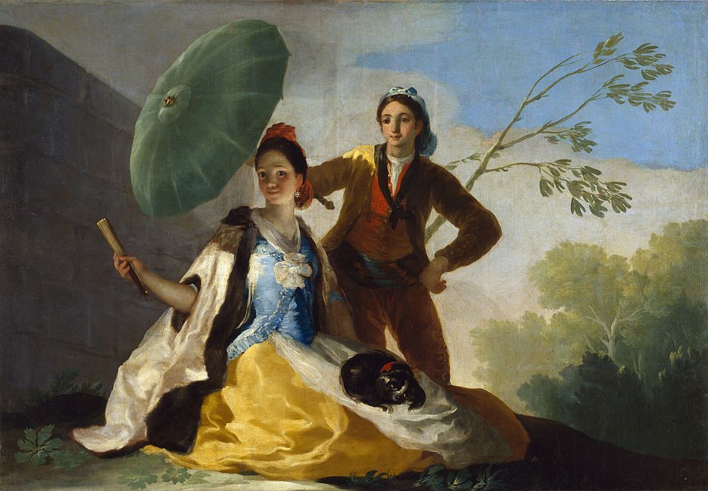The Parasol by Francisco Goya in the Prado Museum in Madrid