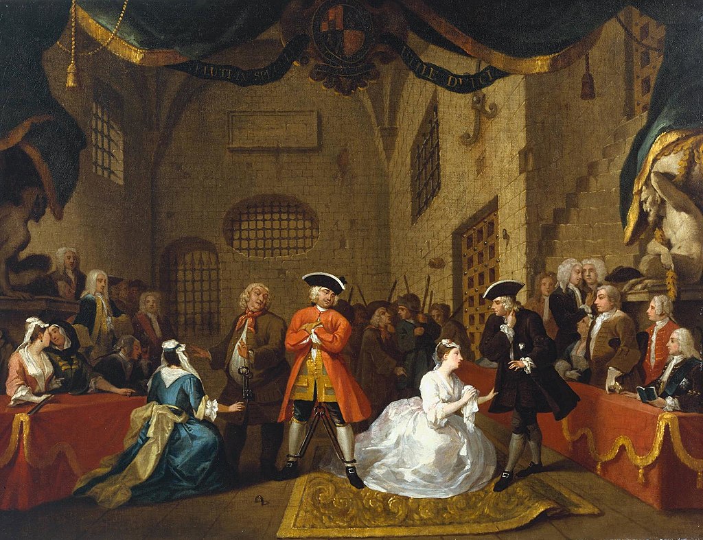 A Scene from ‘The Beggar's Opera’ by William Hogarth in Tate Britain