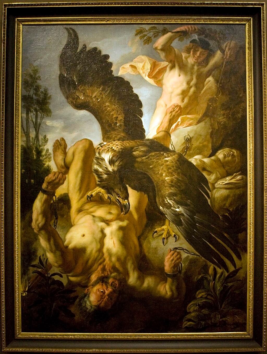 Prometheus Bound by Jacob Jordaens in the Wallraf-Richartz-Museum in Cologne