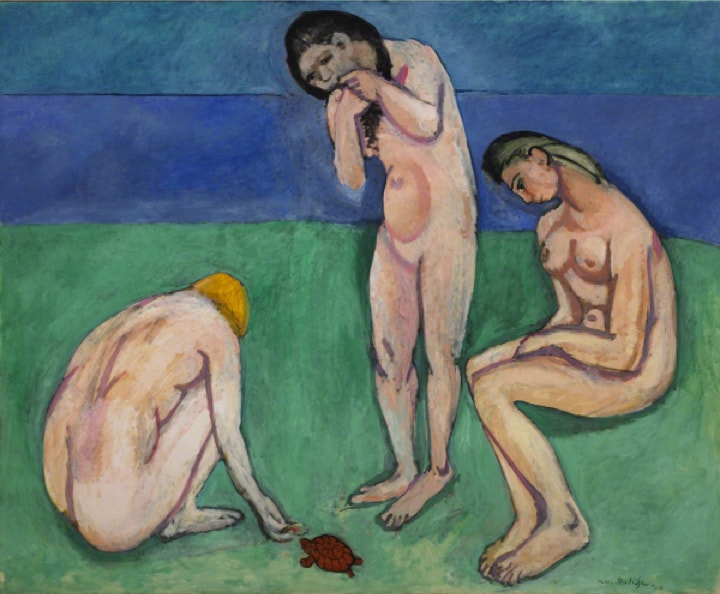 Bathers with a Turtle by Henri Matisse in the St. Louis Art Museum