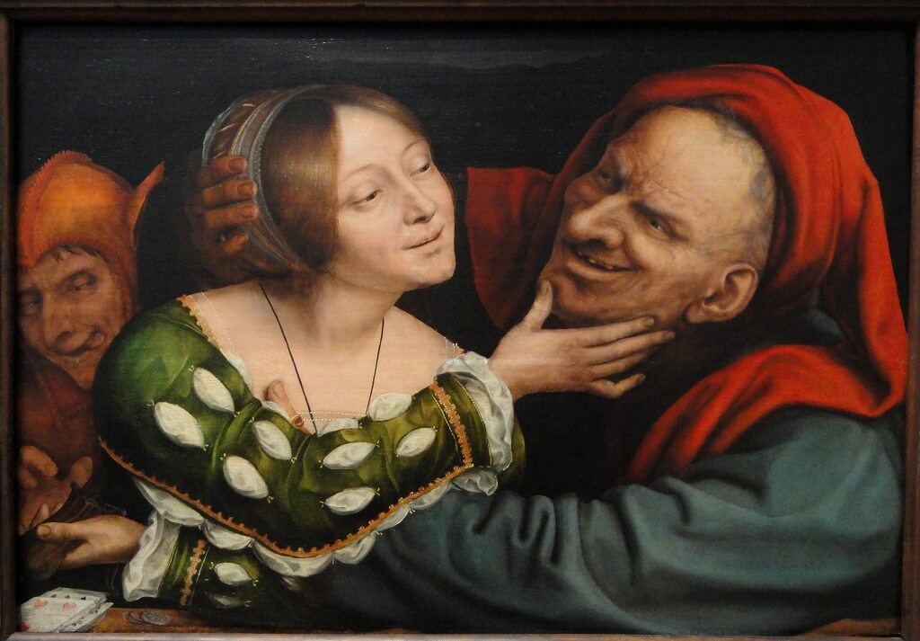 Ill-Matched Lovers (c. 1520-1525) by Quentin Massys