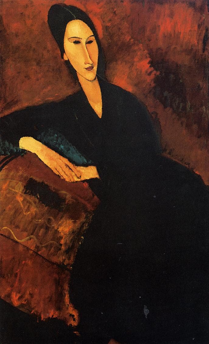 Anna Zborowska by Amedeo Modigliani in the Museum of Modern Art (MoMA) in New York