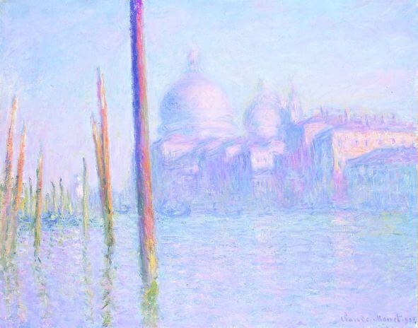 The Grand Canal, Venice by Claude Monet in the Legion of Honor Museum in San Francisco