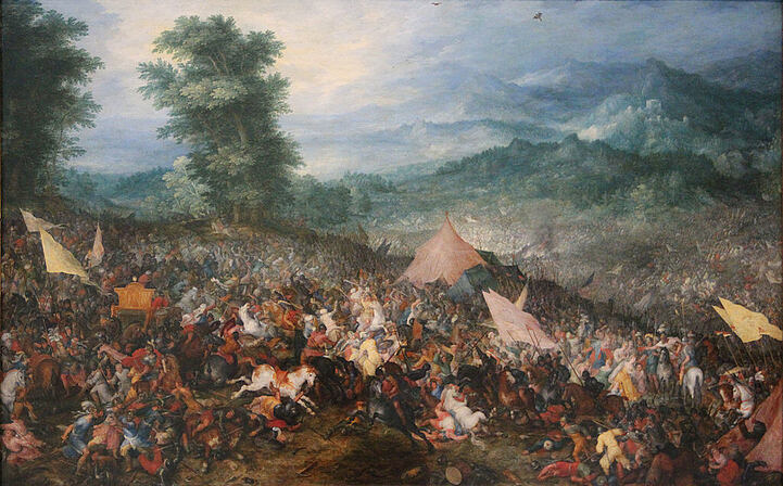 The Battle of Issus by Pieter Bruegel the Elder