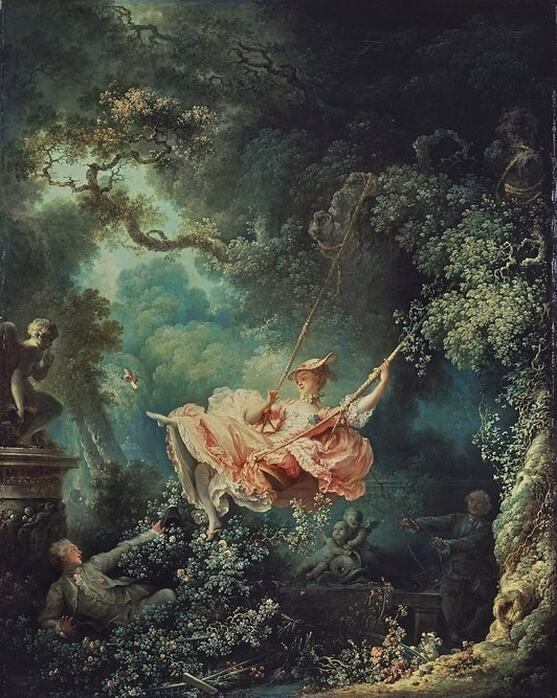 The Swing by Jean-Honoré Fragonard in the Wallace Collection in London