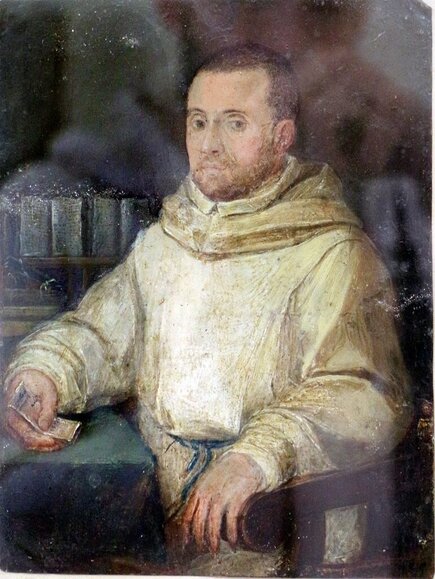 Portrait of a Camaldolese Monk (1570 or 1573) by Barbara Longhi in the Museo d'Arte della Città Ravenna