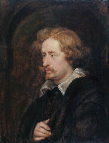Anthony van Dyck painted by Peter Paul Rubens