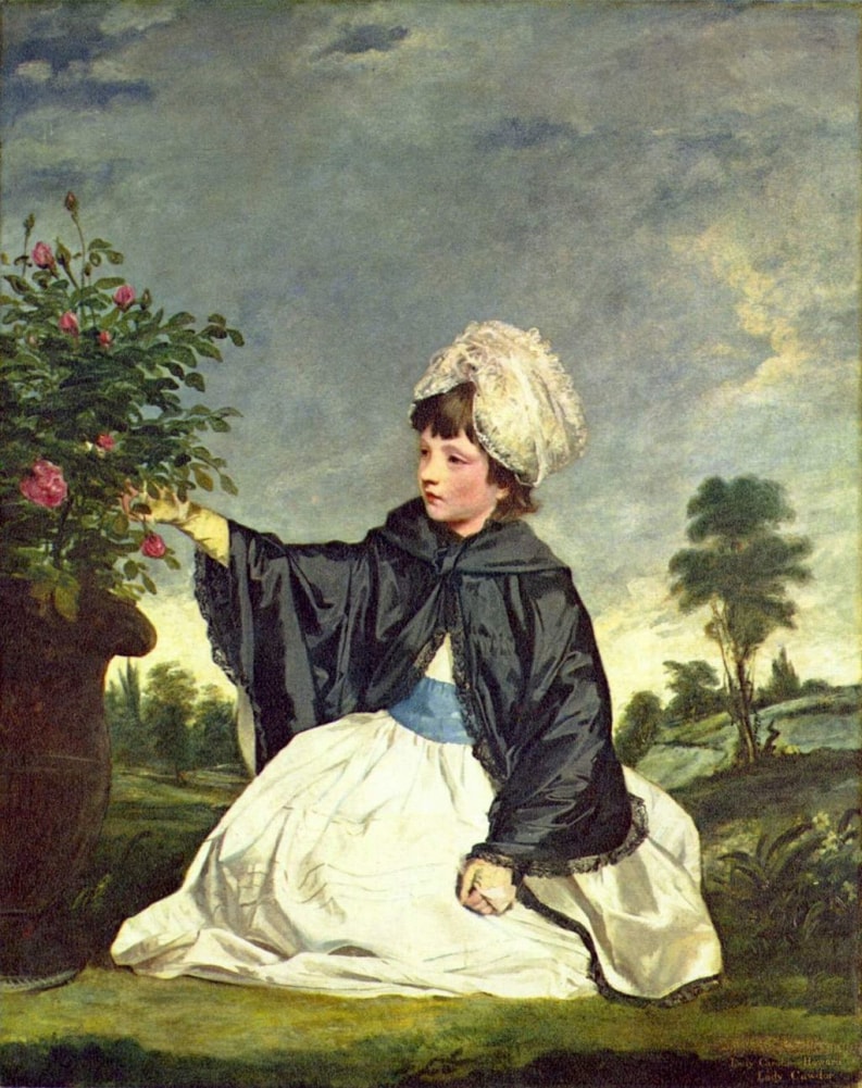 Lady Caroline Howard by Joshua Reynolds in the National Gallery of Art in Washington, DC