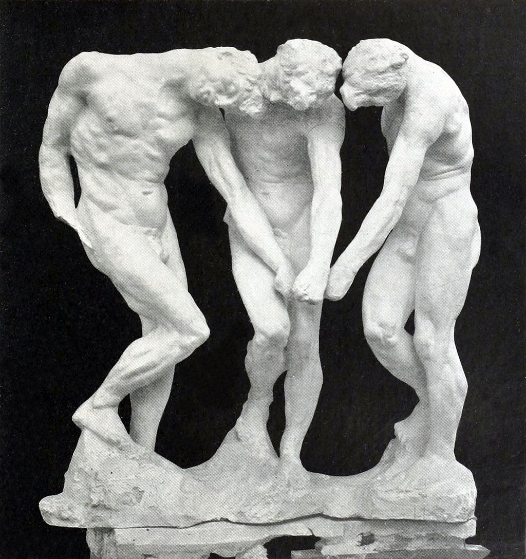The Three Shades by Auguste Rodin (plaster version)