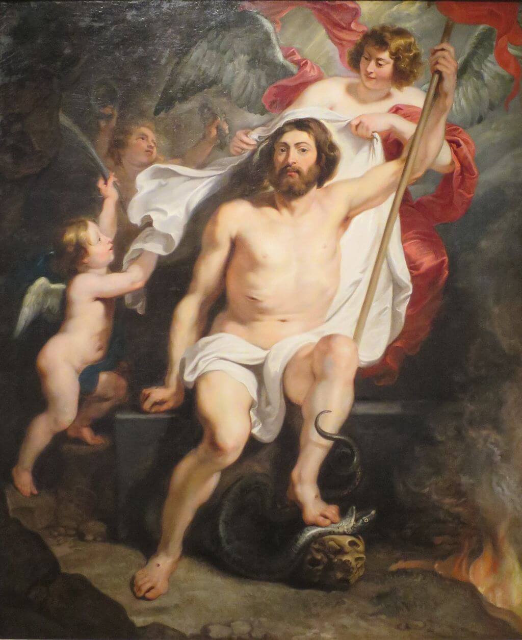 Christ Triumphant over Sin and Dead by Peter Paul Rubens in the Columbus Museum of Art