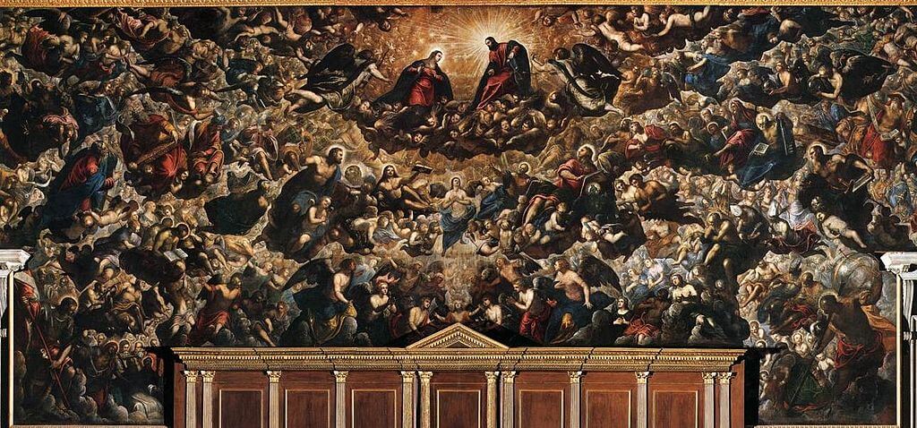 Paradise by Tintoretto in the Doge’s Palace in Venice
