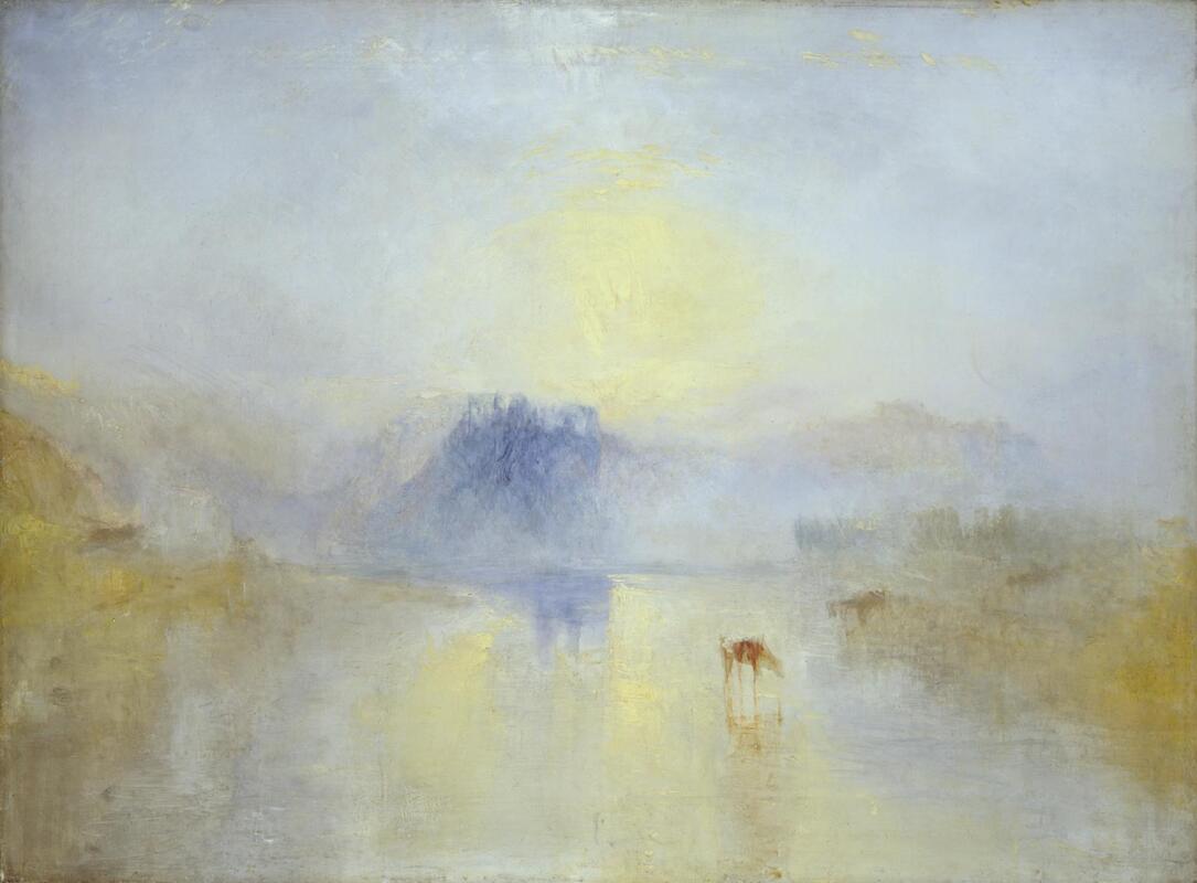 Norham Castle, Sunrise (c. 1845) by Joseph Mallord William TurnerPicture