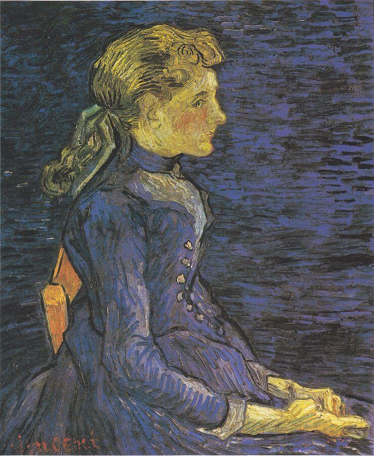 Adeline Ravoux (signed) by Vincent van Gogh