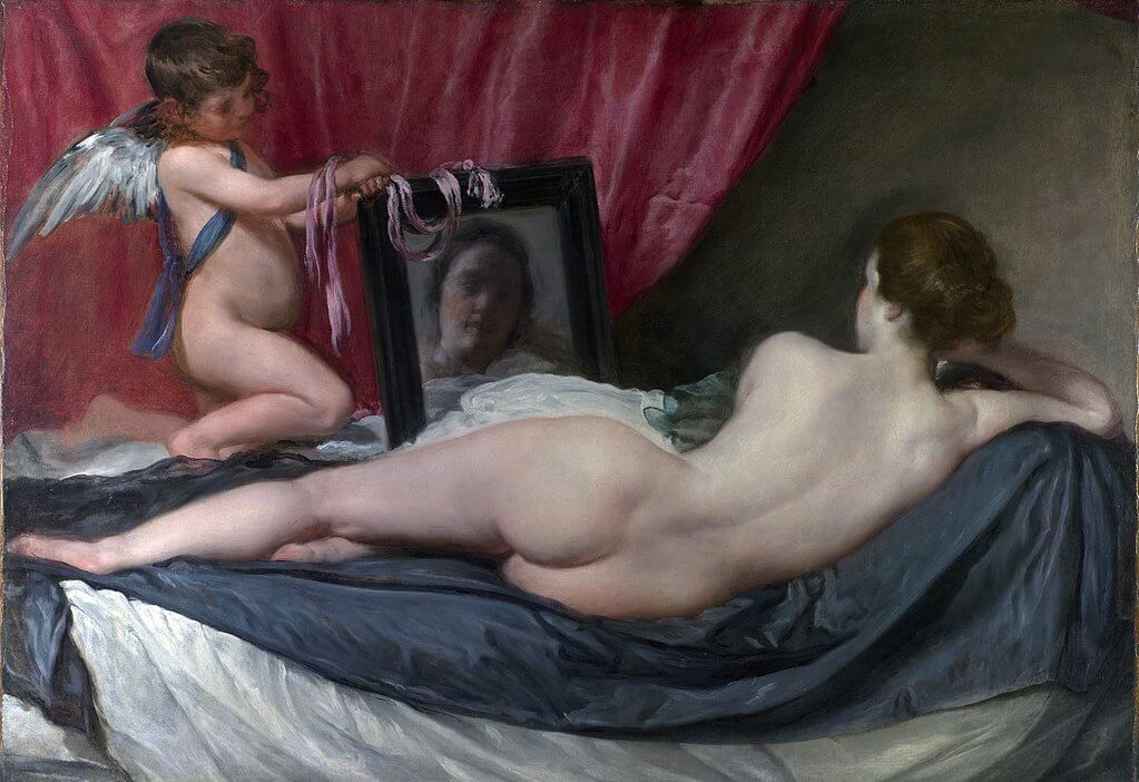 Rokeby Venus by Titian in the National Gallery in London