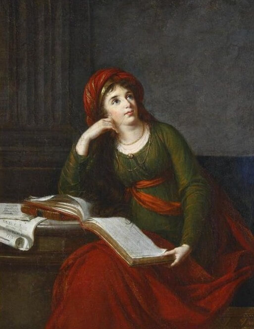 Portrait of Ekaterina Dolgorukaya (1796) by Elisabeth Vigée Le Brun 