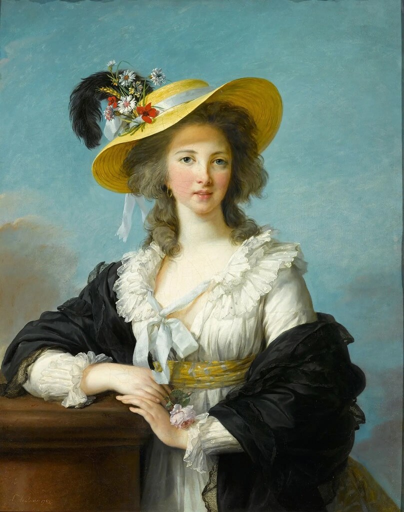 Yolande-Martine-Gabrielle de Polastron, Duchess of Polignac (1782) by Elisabeth Vigée Le Brun 
